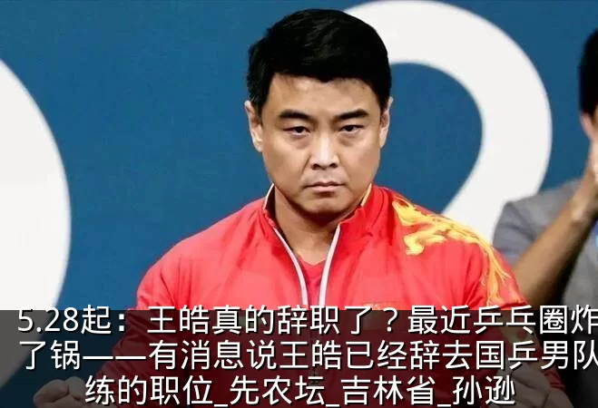 5.28起:王皓真的辞职了?最近乒乓圈炸了锅——有消息说王皓已经辞去国乒男队主教练的职位_先农坛_吉林省_孙逊